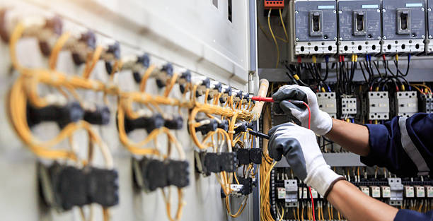 Professional Electrician technician working in The Homesteads, TX